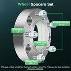 Set of 4 Wheel Spacers 1.5" Hubcentric for Toyota Sequoia Tundra (2008–2021)