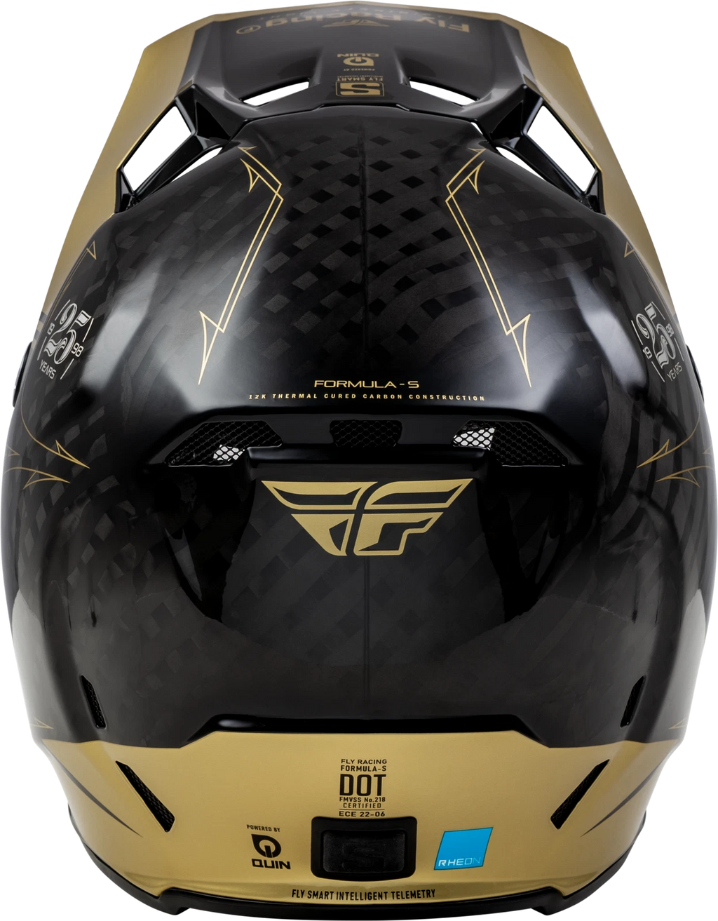Fly Racing Formula S Carbon Legacy Helmet for Offroad (X-Small)