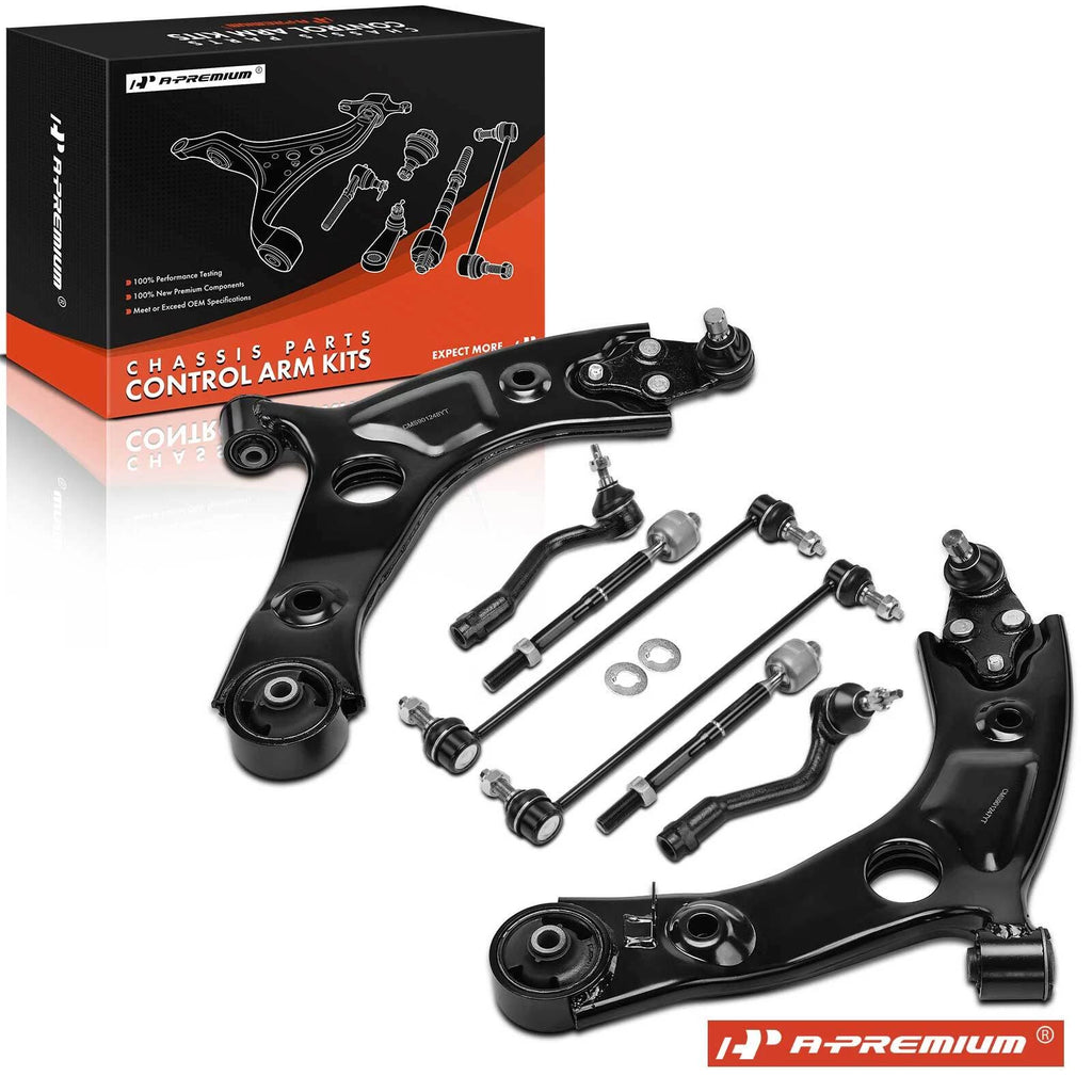8x Control Arm with Ball Joint & Sway Bar for Kia 