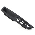 Inner Door Handle Trim Cover for BMW X5 X6 E70 LHD ABS Black (2007-2013)