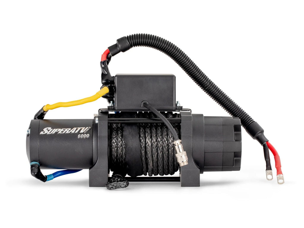 SuperATV Heavy Duty Winch for Polaris General XP 1000 (4500 lb)