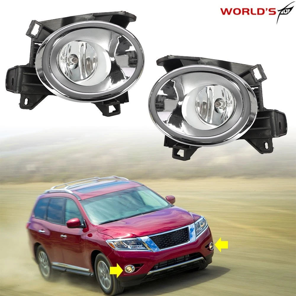 Fog Light Kit for Nissan Pathfinder (2013–2016) Clear Lens
