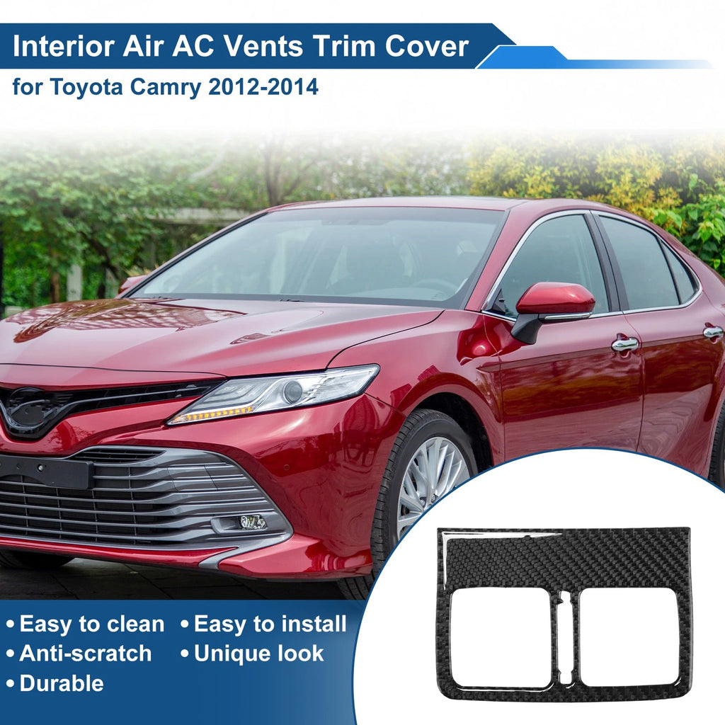 Air Condition Outlet Vent Trim Cover Frame for Toyota Camry (2012–2014) 1 Pair