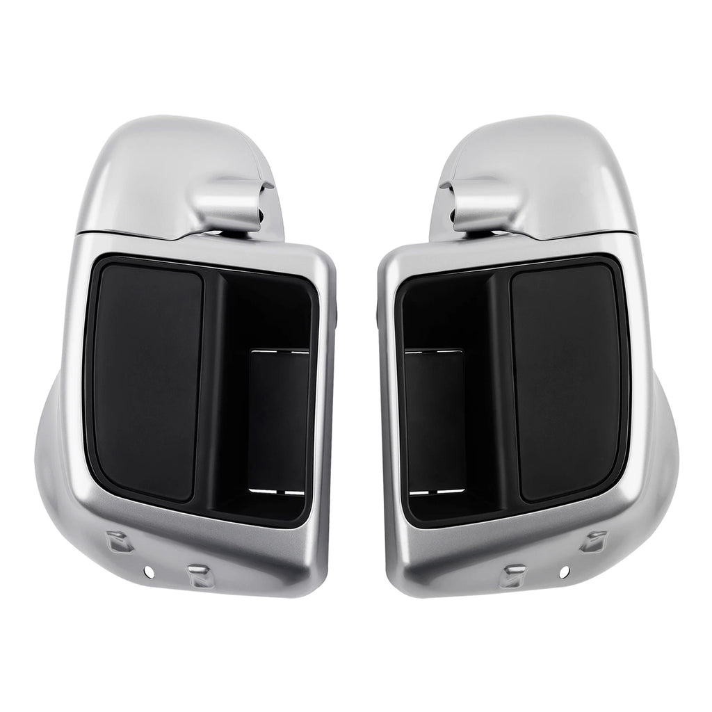 Lower Vented Fairings for Harley Street Glide (2014–2023) - Brilliant Silver Pearl