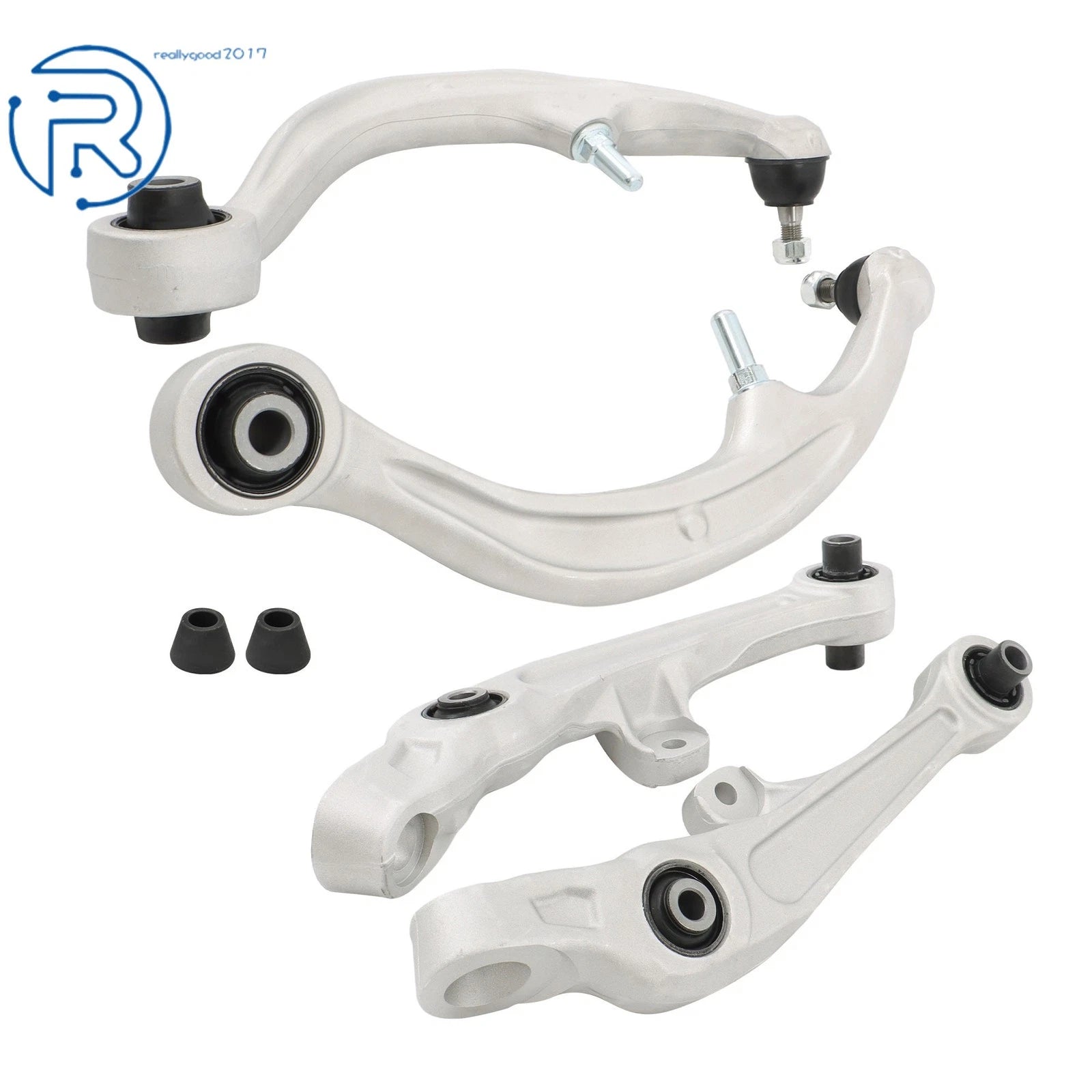 Set of 4 Front Lower Control Arms for Infiniti G35, Nissan 350Z (2003–2009)