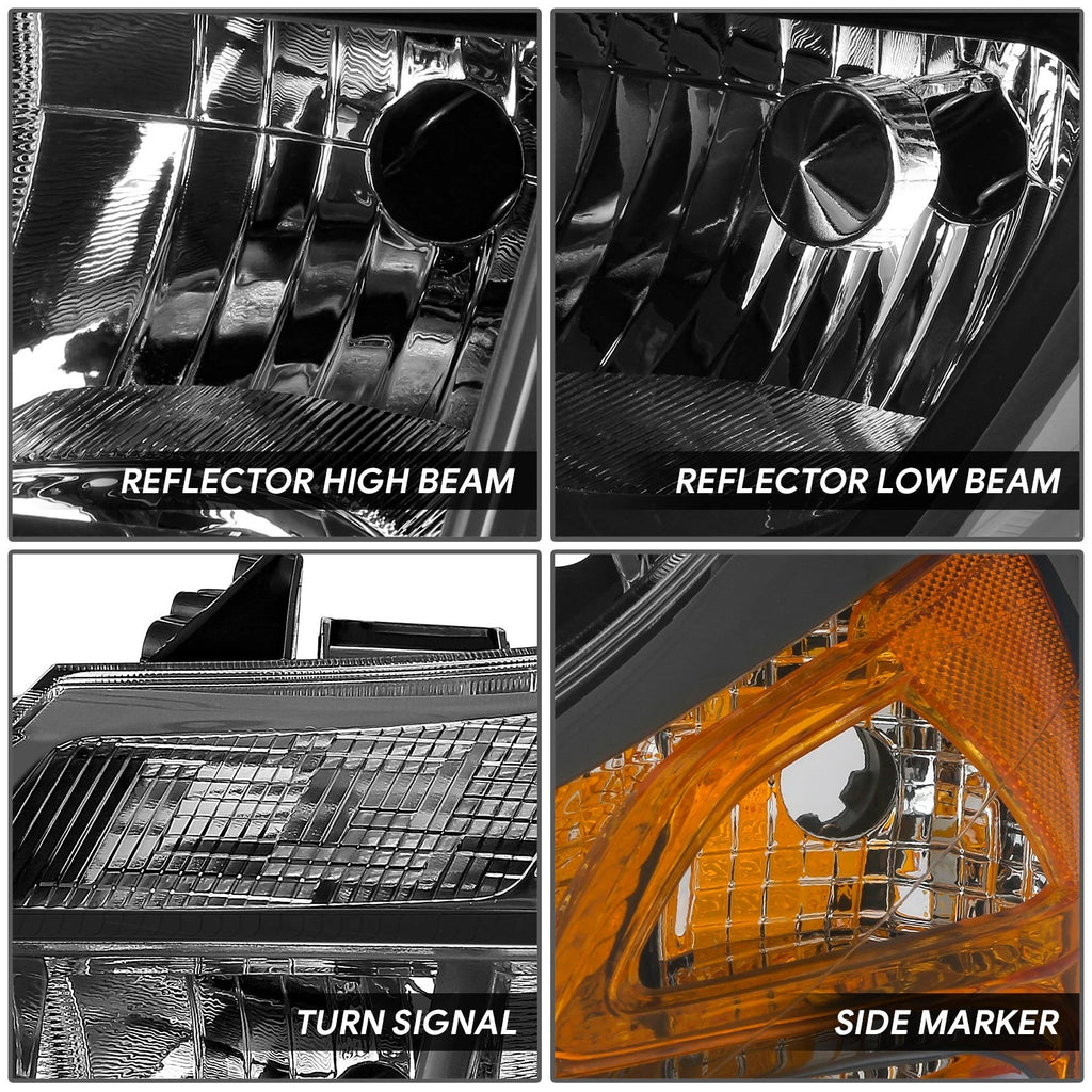 OE Style Black Housing Amber Corner Headlight for Ram Promaster 1500-3500 (2014–2022)