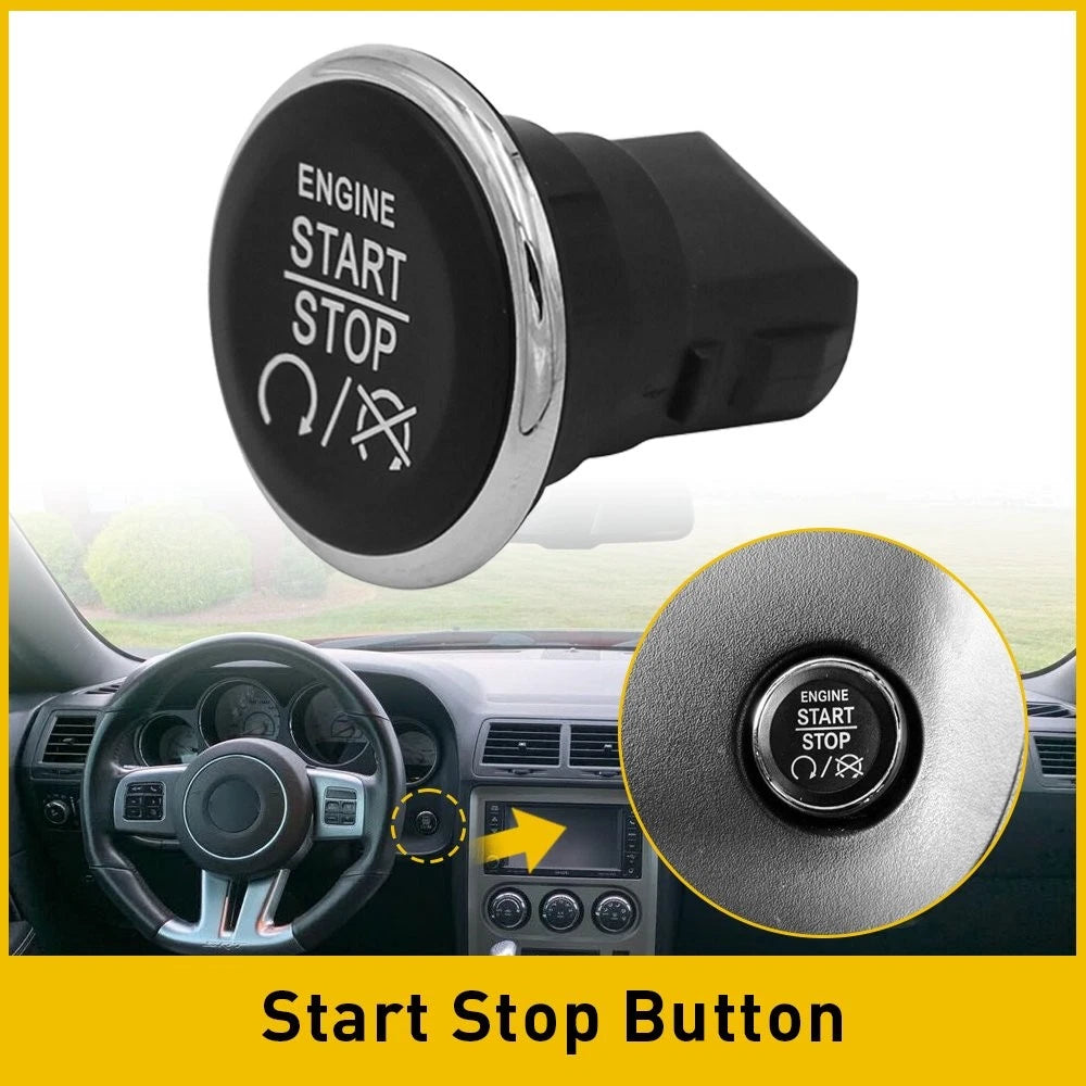 Keyless Push Button Engine Start Stop Switch for Jeep Grand Cherokee (2009–2013)
