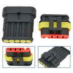 6 Pin Waterproof Electrical Connector Kit for Car and Boat Wiring