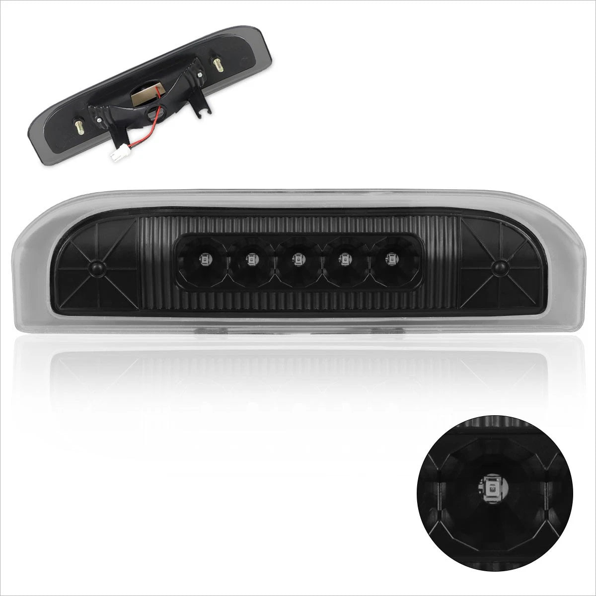 Full LED High Mount Third Brake Light for Nissan Cube (2009–2014)