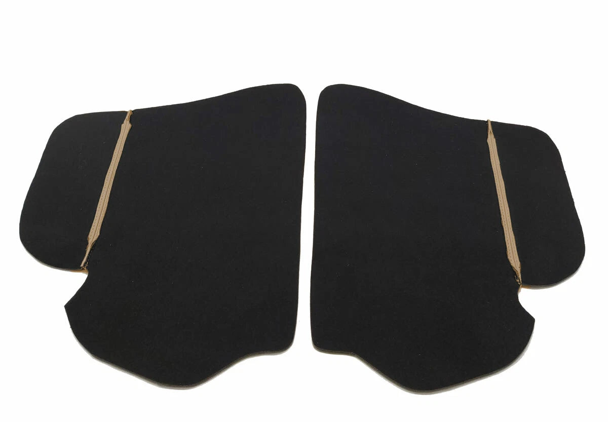 Door Panel Insert Cards Cover for Toyota RAV4 (2013–2018) Beige PVC Leather
