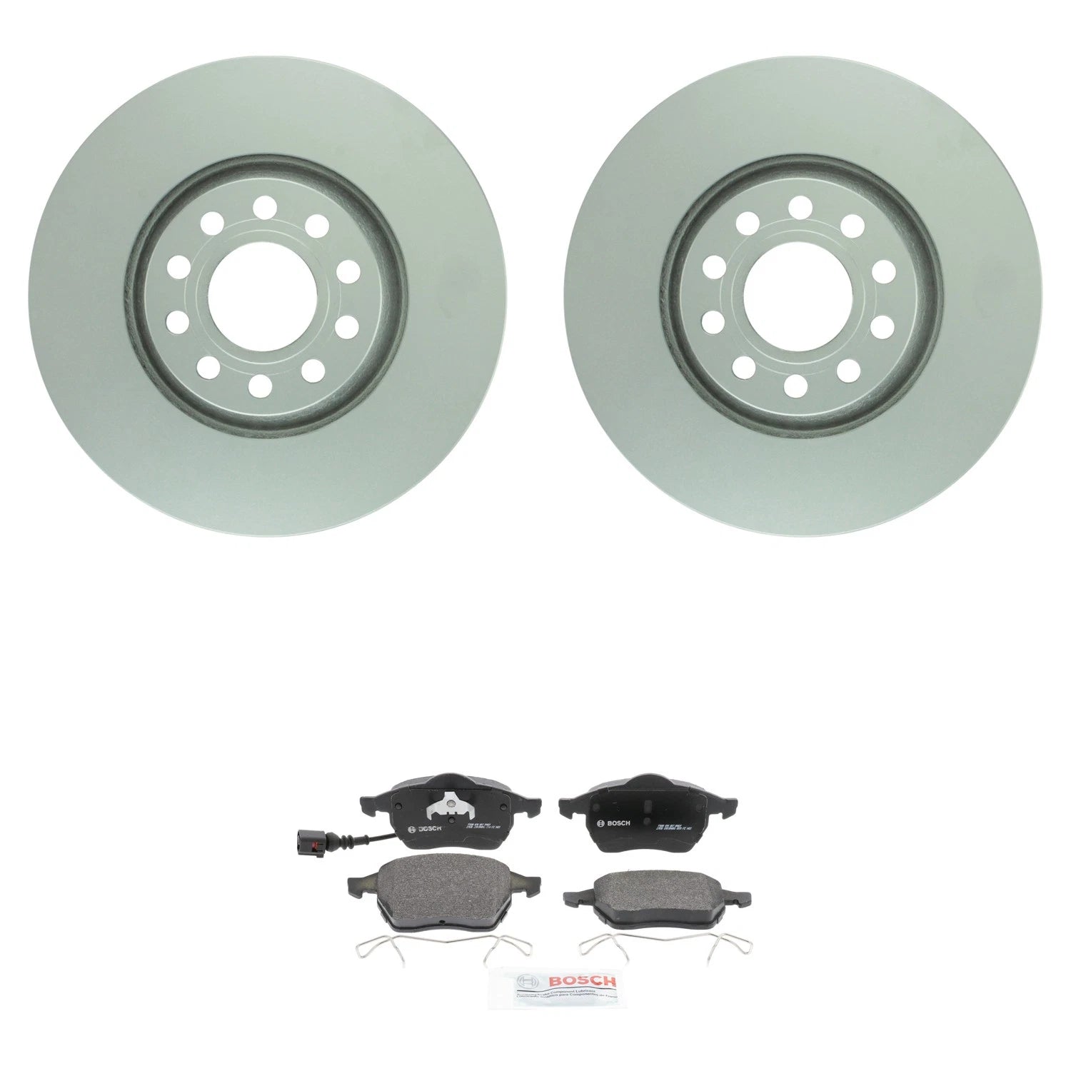 Bosch Quietcast Disc Brake Pad Kit for Audi A8 Quattro