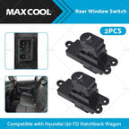 2X Rear Door Window Switch for Hyundai I30 FD (2007–2012)