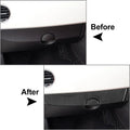 3 x Co-pilot Dashboard Panel Covers Carbon Fiber for Fiat 500 (2012-2015)