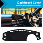 Dashboard Sunshade for Toyota 86 Subaru BRZ (2021–2023) GT GR Dash Mat