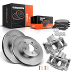 Front Brake Rotors & Ceramic Pads for Jeep Liberty (2002–2012)