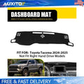 Dashboard Cover Pad Mat for Toyota Tacoma (2024–2025)