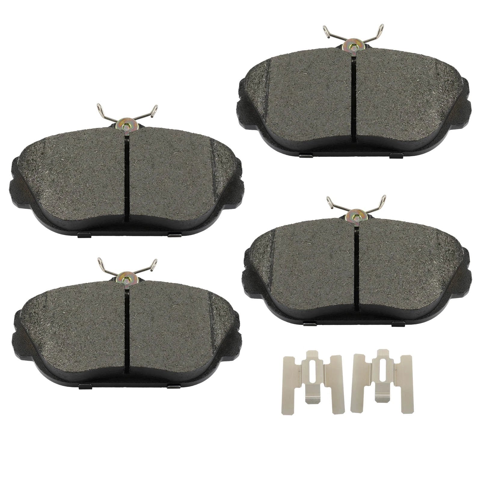 Set of 4 Front Semi-Metallic Brake Pads for Ford Taurus (1994–1997)