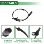 ABS Wheel Speed Sensor No. 34526895882 for BMW Mini Cooper (2014–2020)