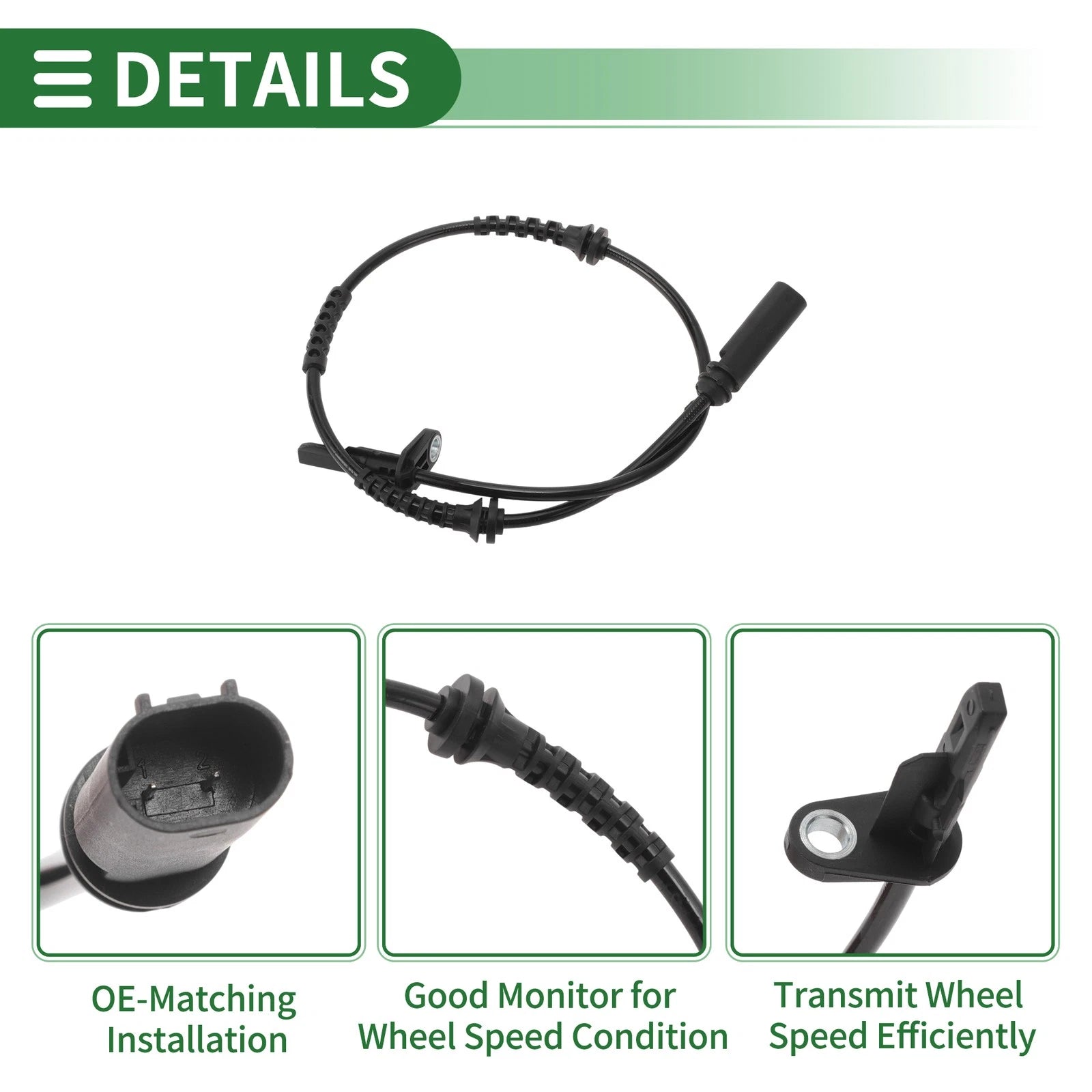 ABS Wheel Speed Sensor No. 34526895882 for BMW Mini Cooper (2014–2020)