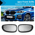 Gloss Black Front Grille for BMW 5 Series E60 E61 (2003–2010)