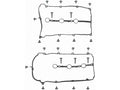 Valve Cover Gasket Set for Mazda MX6 2.5L V6 (1993–1997) VT149BF