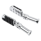 Chrome Passenger Footpegs Bracket for Harley Softail Low Rider (2018-2025)
