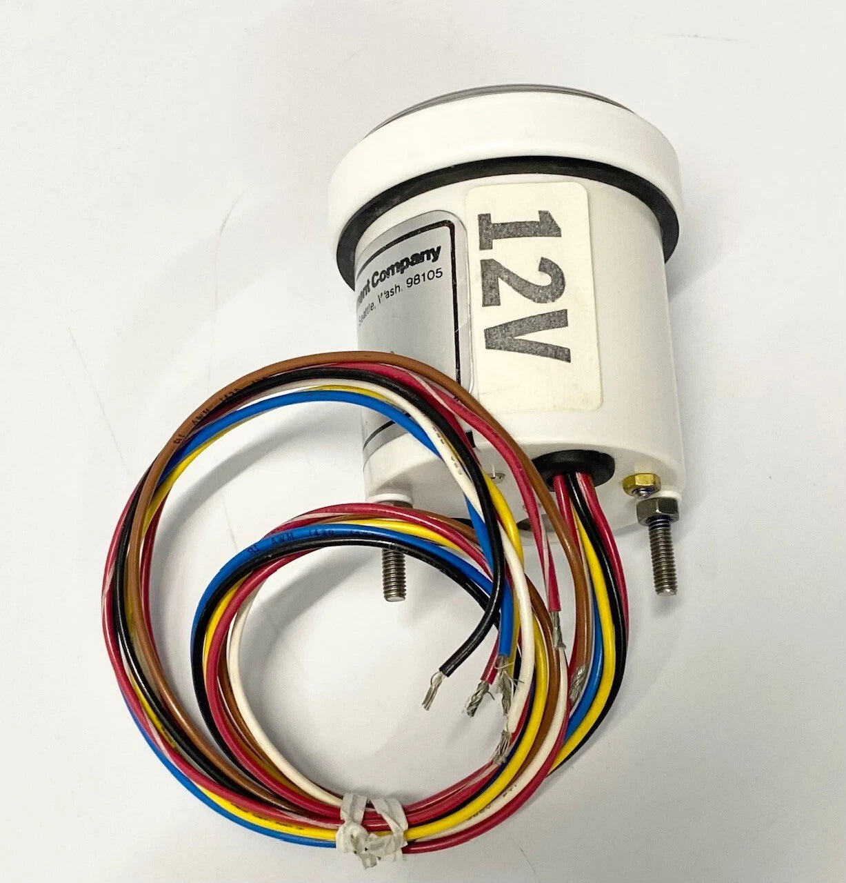 FloScan TwinScan Voltage Gauge for 2VW026-V203 (16-36V Range, 12V Powered)