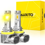 2X LED Headlight Kit for H8 H11 H9 (YYYY–YYYY) - Super Bright Yellow