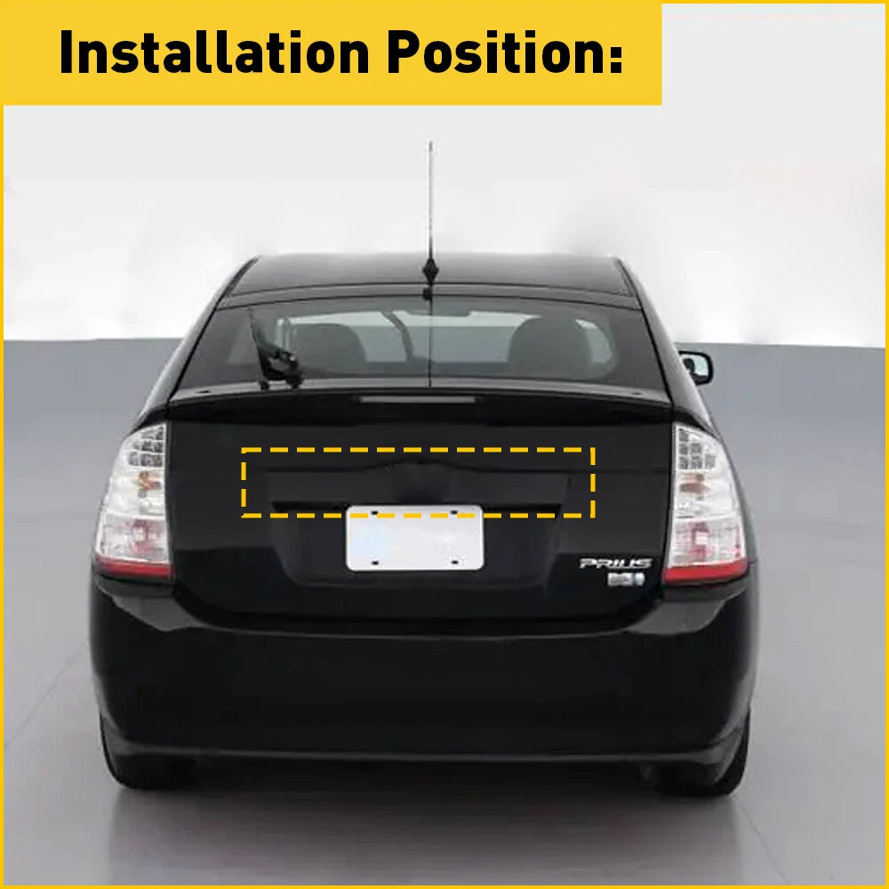 Tailgate Liftgate Handle Garnish Glossy Black for Toyota Prius (2004â2009)