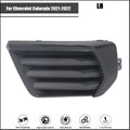 Driver Side Fog Light Cover for Chevrolet Colorado (2021–2022) Black