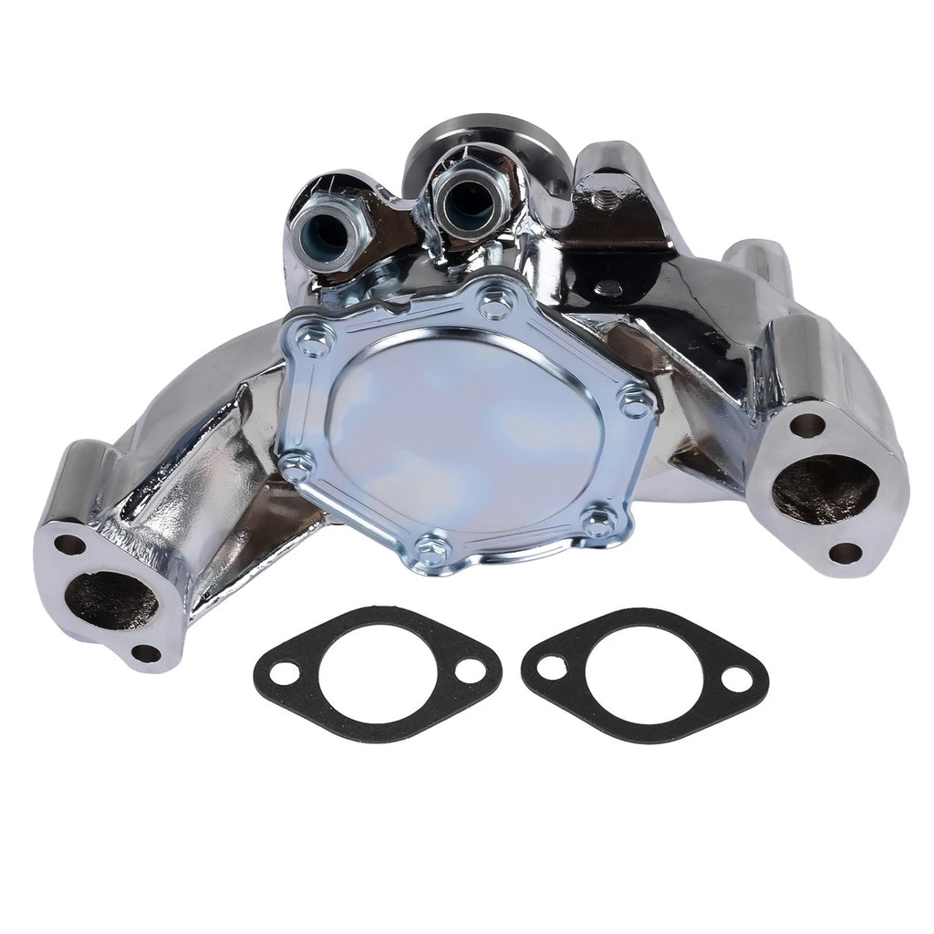 Chrome Long Water Pump for Chevrolet BBC 427 454 V8 (1969–1987)
