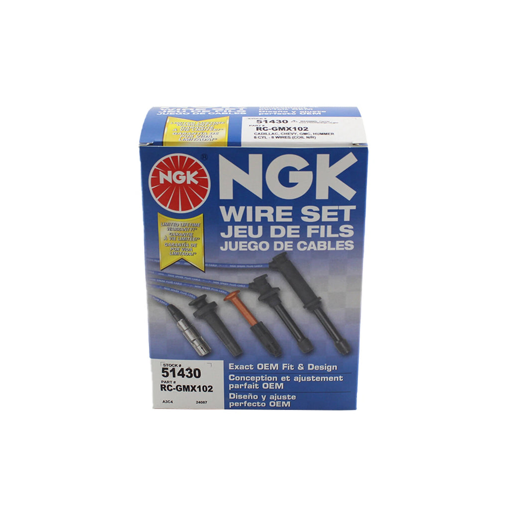 NGK Spark Plug Wire Set 51430 for