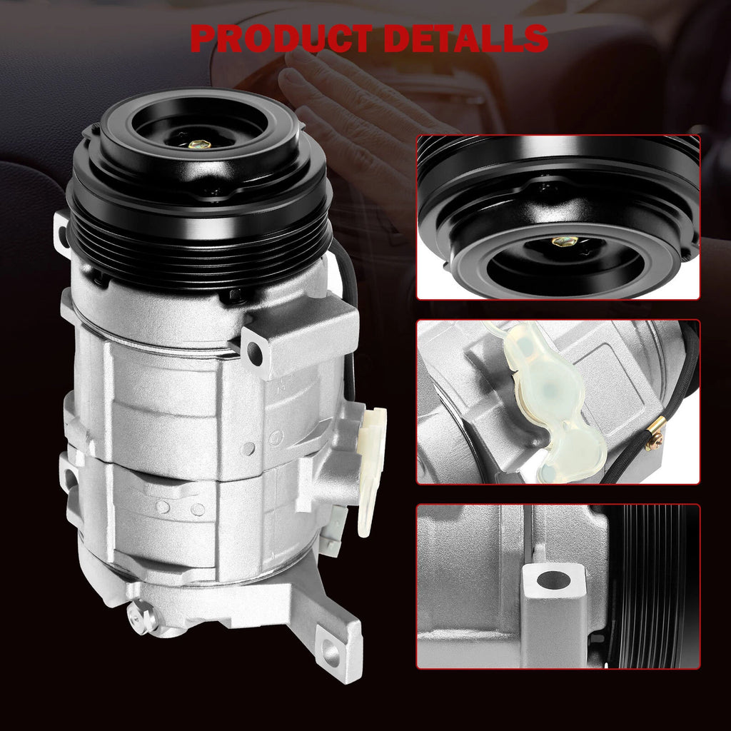 A/C Compressor for Chevrolet Express GMC Savana (2006-2014)