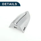Front Left Door Handle Cover Trim for Ford Mondeo Edge Taurus (2013–2020) Silver Tone
