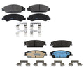 Set of 4 TRW Pro Metallic Brake Pads for Chevrolet Cadillac GMC