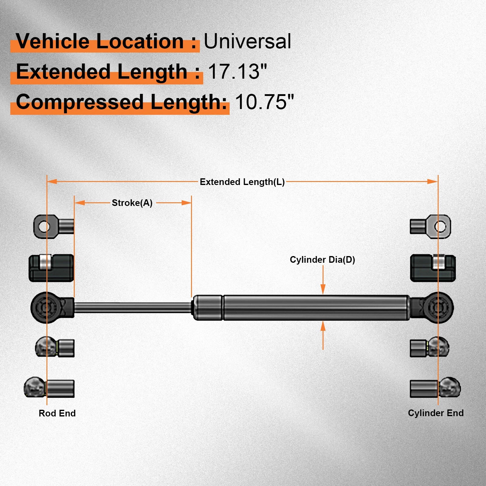 Set of 2 Lift Supports for Make Model