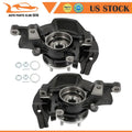 2X Front Wheel Hub Bearing Knuckles for Hyundai Sonata (2011)