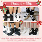 Black Holding Hands Socks for Universal (2000-2025)