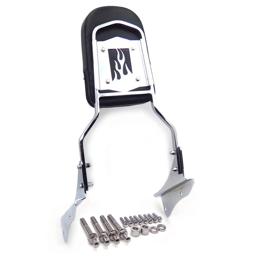 Skull Flame Backrest for Honda Shadow Spirit 750 VT750DC (2001–2006)