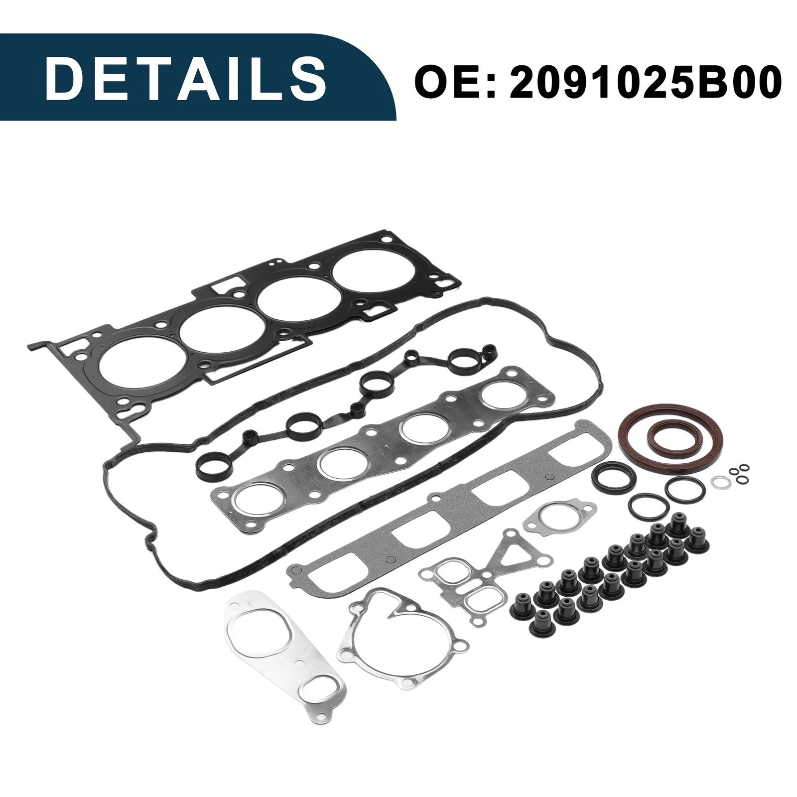 Cylinder Head Gasket Kit No. 2091025B00 for Hyundai G4KC (1 Set)
