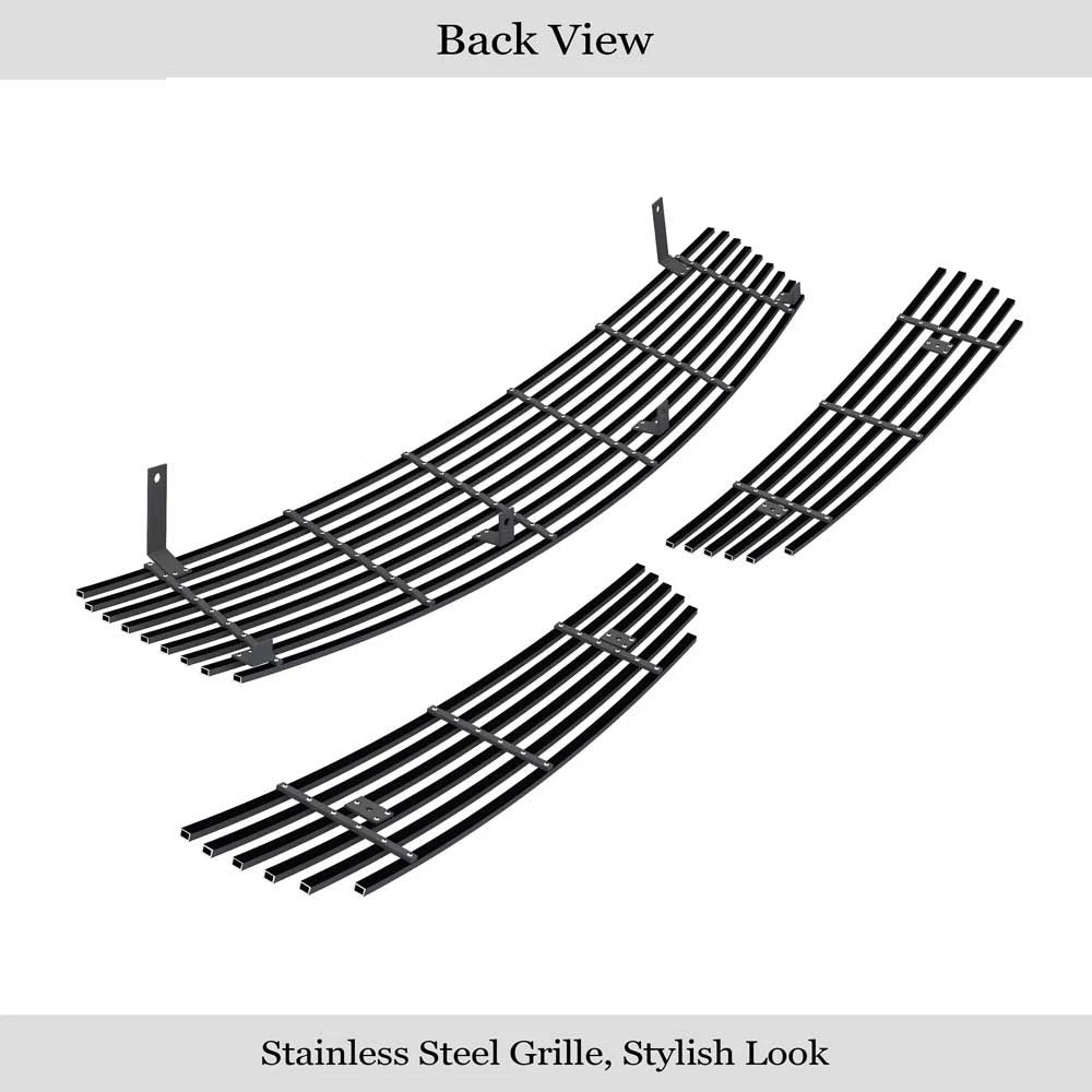 Stainless Black Billet Grille Combo for Infiniti G35 (2005-2006)