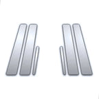 Chrome Pillar Post Covers Kit for Lexus GS 2001–2005 (6 Piece Set)