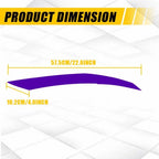 Purple Headlight Daytime Running Light DRL Tint for Lexus IS350 IS300 (2021–2025)