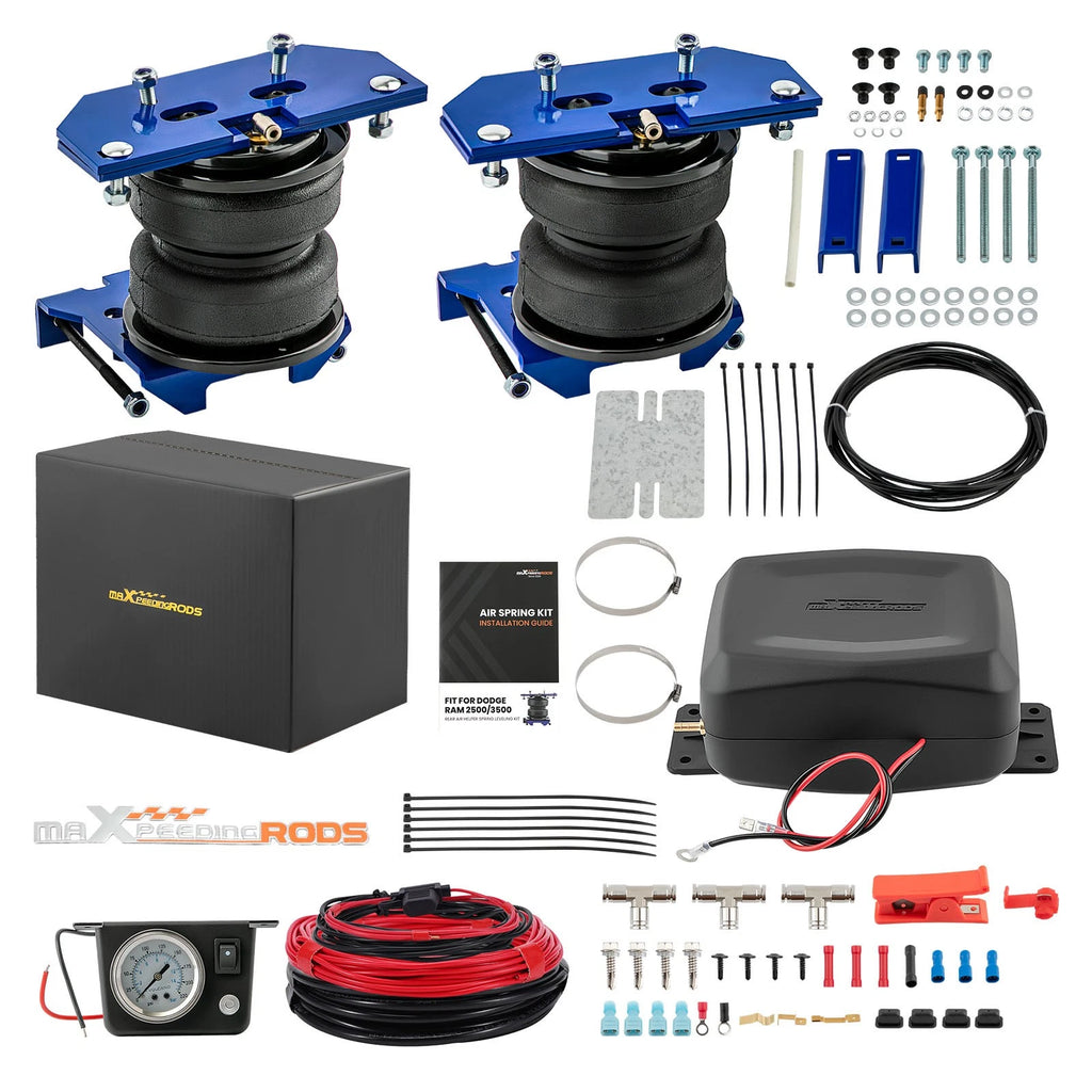 Air Suspension Springs Controller Kit + Air Spring Bag Fit Ram 2500 PICKUP 03-13