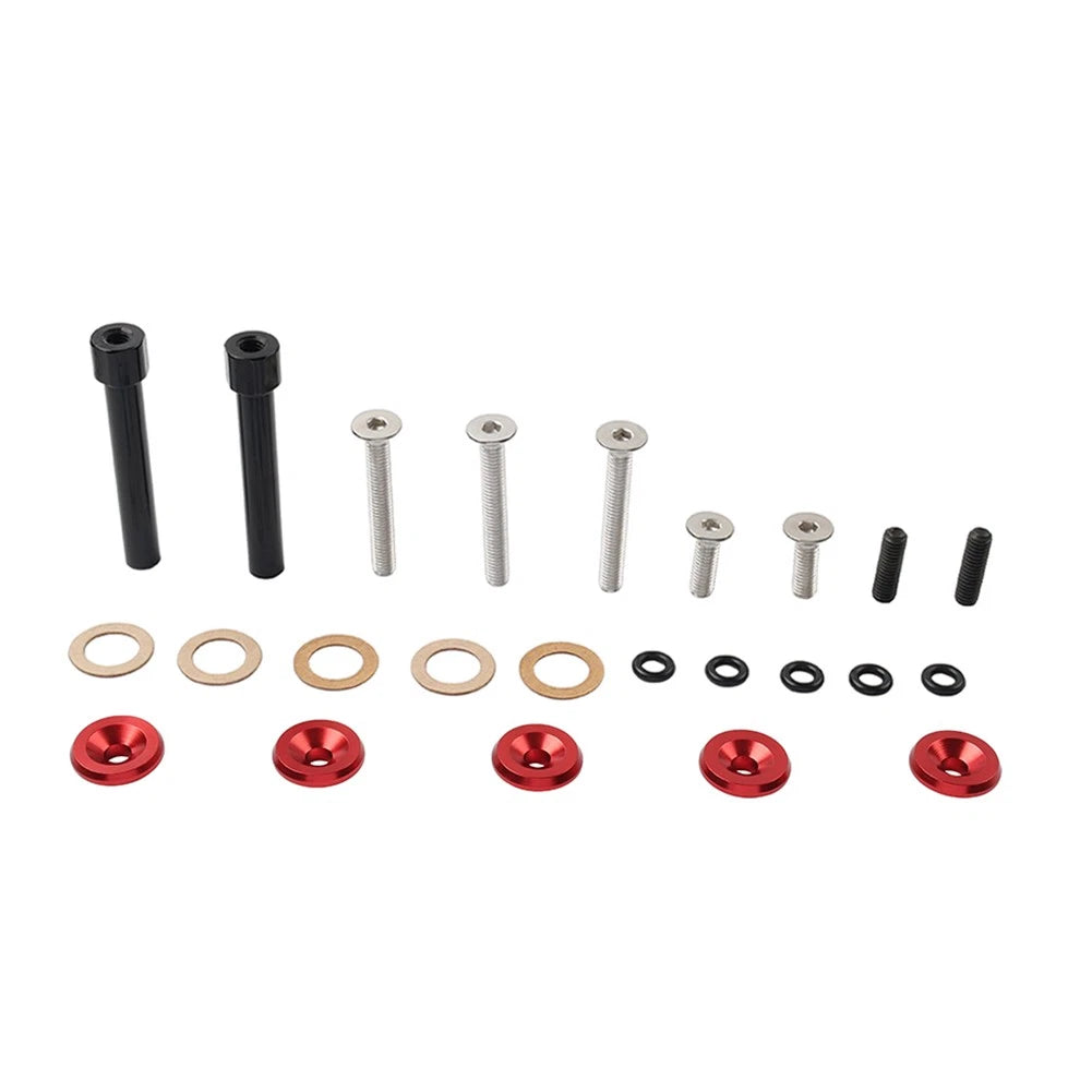 Engine Valve Cover Washer Seal Bolt for Honda Civic CR-X (1984–1991) Red