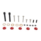 Engine Valve Cover Washer Seal Bolt for Honda Civic CR-X (1984–1991) Red