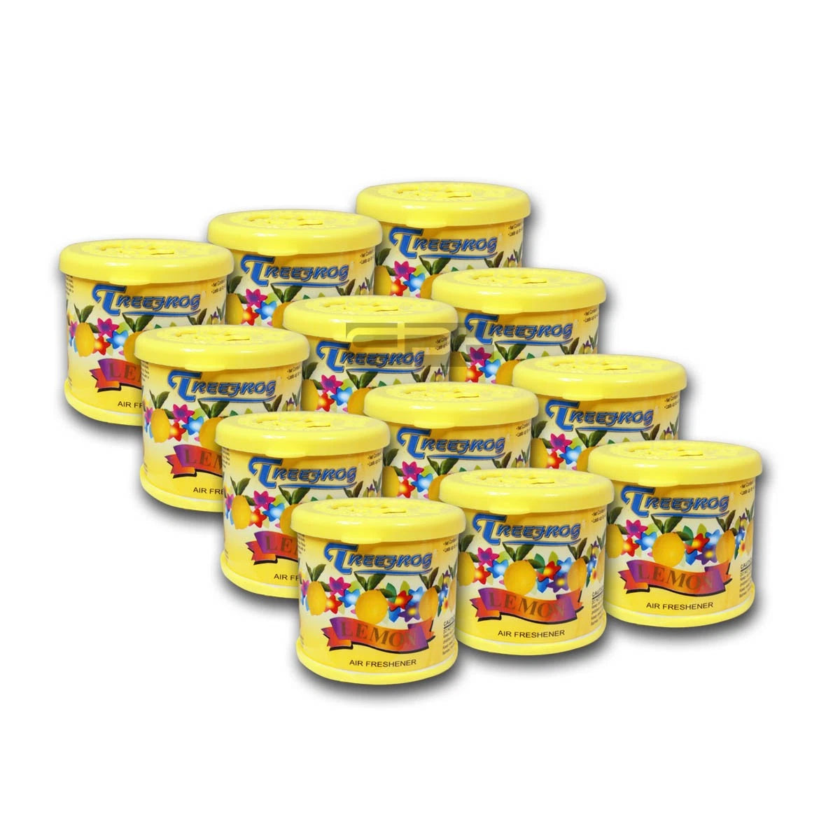 X12 Treefrog Air Freshener Gel for Car/Truck/Office (2.8oz) - Lemon Scent