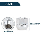 20 x M12x1.5mm Wheel Lug Nuts 20mm Length for Hyundai