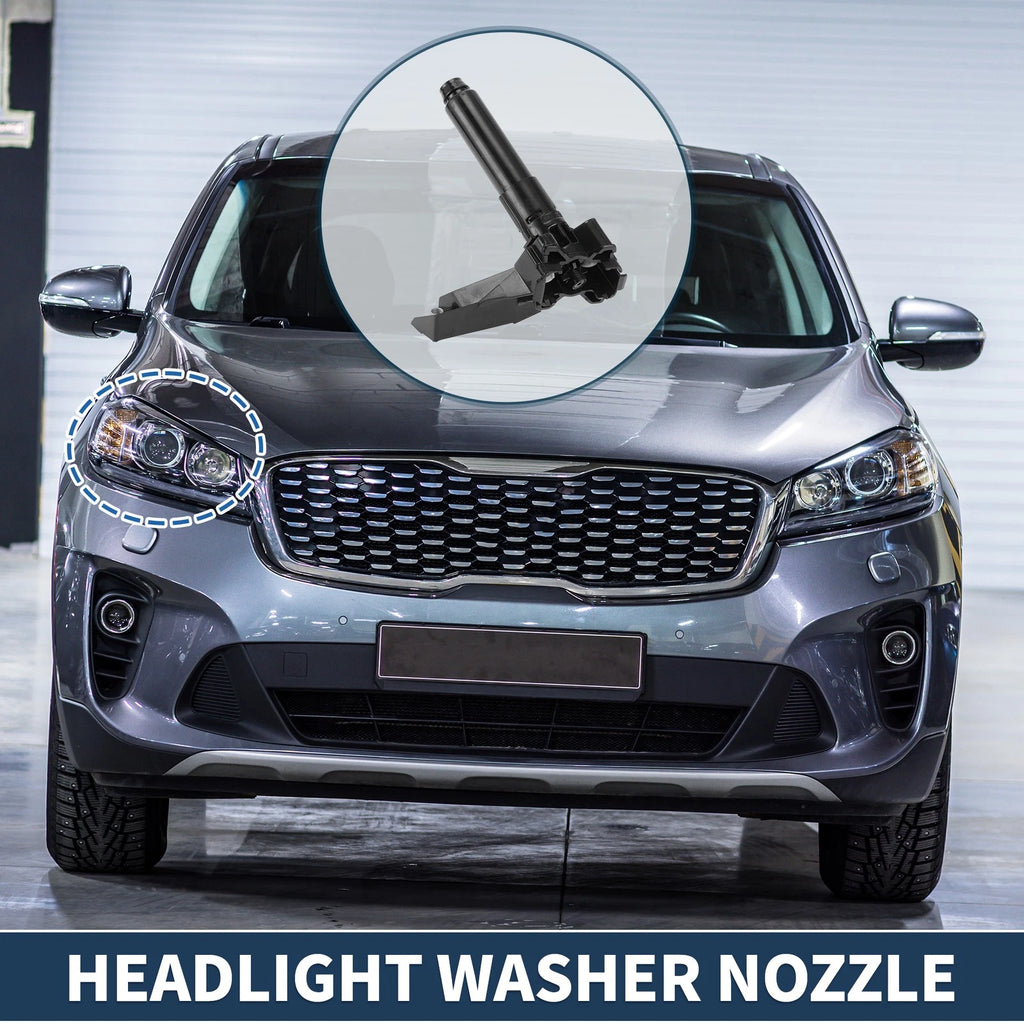 Front Passenger Headlight Washer Nozzle for Mitsubishi Outlander (2003–2021) No. 8264A310