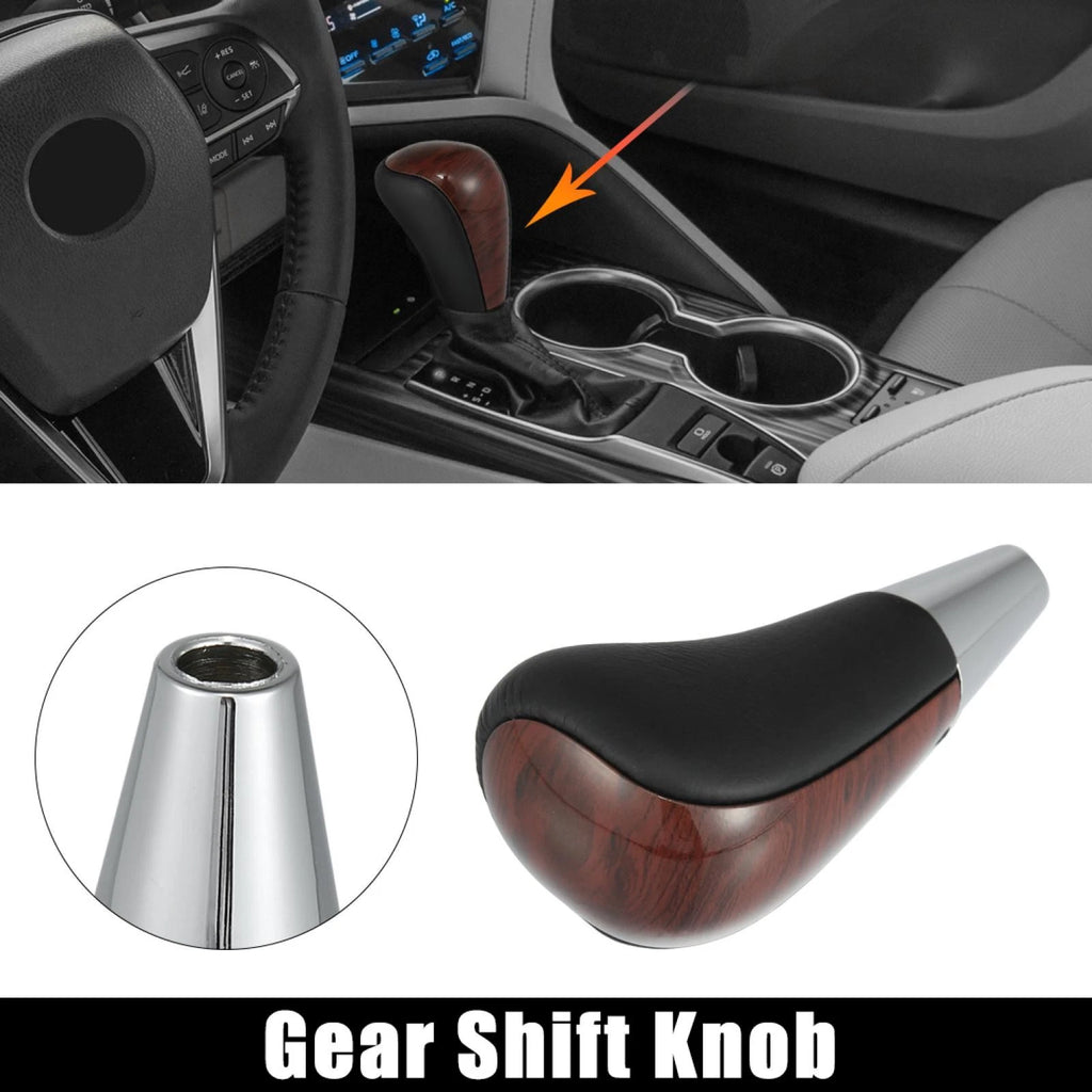 Gear Shift Knob for Toyota Lexus (Brown Wood Pattern)